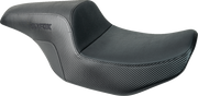 SLYFOX Drifter Tour Seat - Vinyl w/ Slipstop - Black Logo - FL '23-'24 4685A-Slyfox