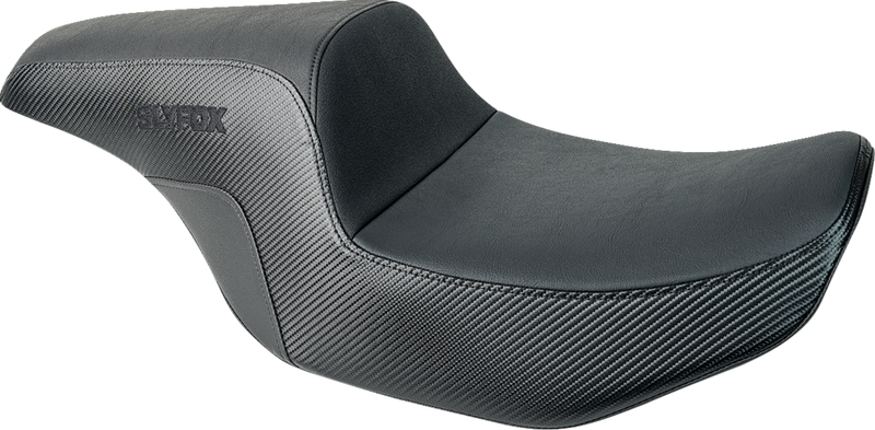 SLYFOX Drifter Tour Seat - Vinyl w/ Slipstop - Black Logo - FL '23-'24 4685A-Slyfox