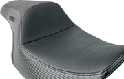 SLYFOX Drifter Tour Seat - Vinyl w/ Slipstop - Black Logo - FL '23-'24 4685A-Slyfox