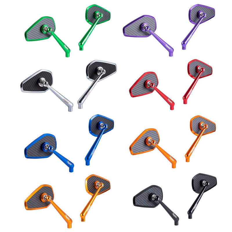 Advanblack Axion Performance Style Mirrors for Harley Davidson & Indian