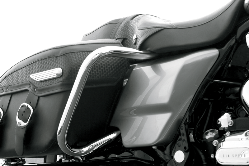 DRAG SPECIALTIES Big Buffalo Rear Saddlebag Bars - Chrome - Touring '97-'13