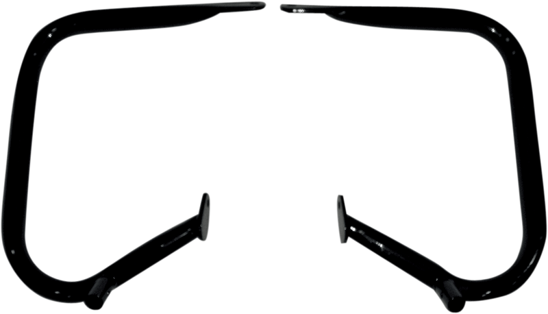 DRAG SPECIALTIES Big Buffalo Rear Saddlebag Bars - Black - Touring '97-'13