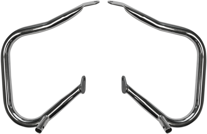 DRAG SPECIALTIES Big Buffalo Saddlebag Bars - Chrome - Touring '14'-'21