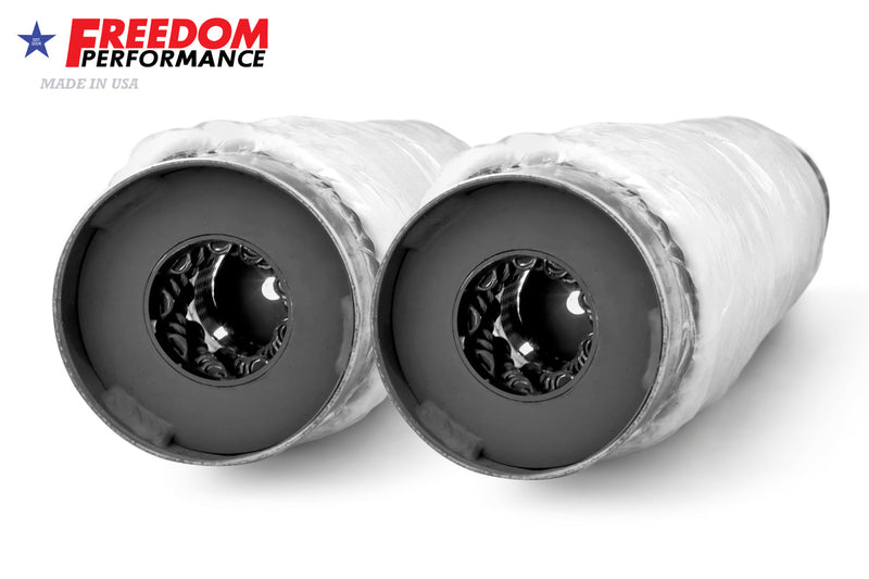 FREEDOM EXHAUST FPE 4" & 4.5" SLIPONS BAFFLES PAIR ALL (SPECIAL ORDER)