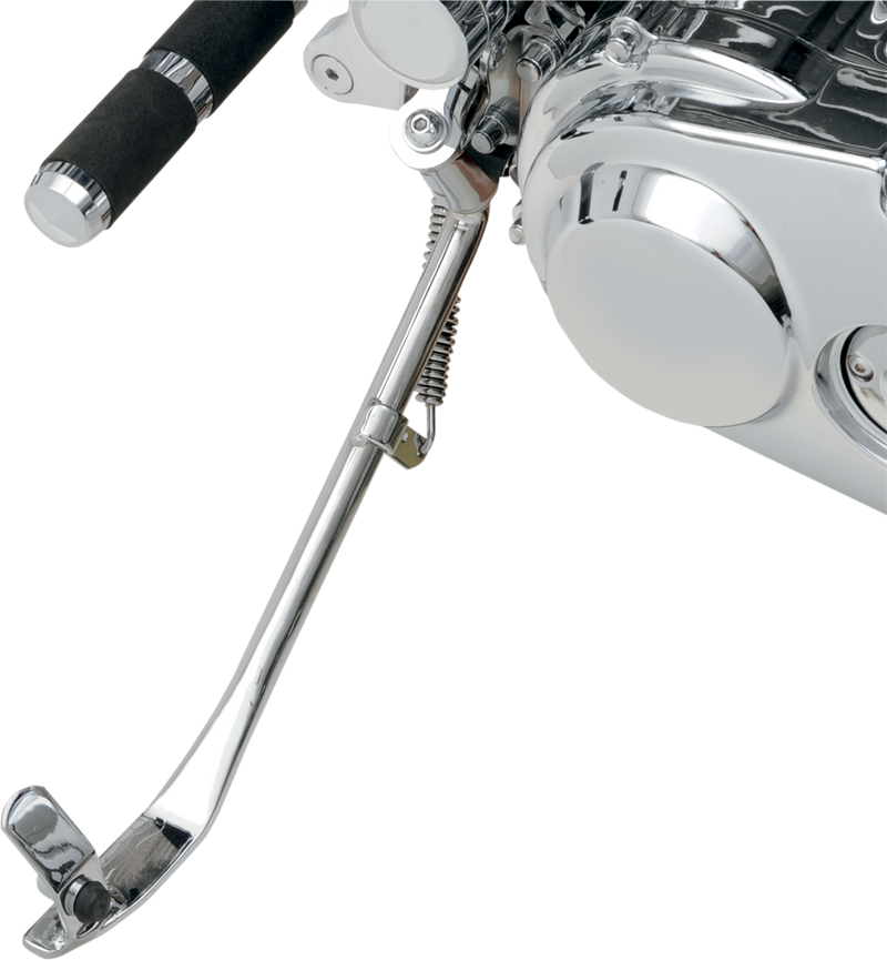 DRAG SPECIALTIES Replacement Stock Length Kickstand Kit - Chrome - Softail '89-'99