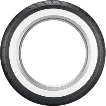 DUNLOP American Elite Tire - Rear - 180/65B16 - Wide Whitewall - 81H