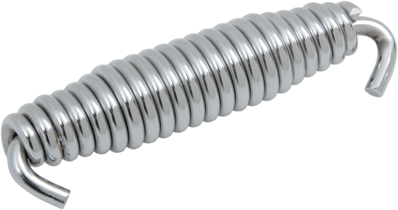 DRAG SPECIALTIES Replacement Kickstand Spring - Chrome 3.94" / 100.1 mm