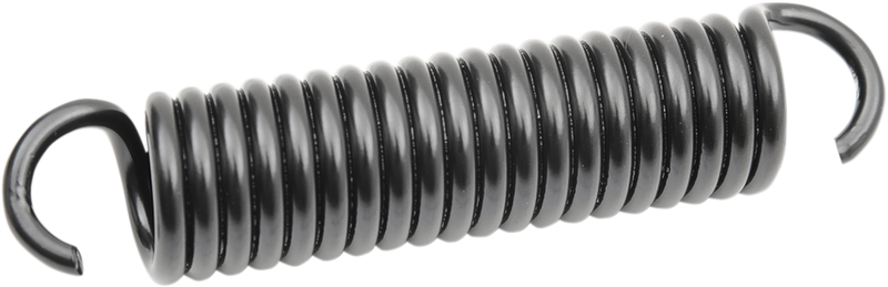 DRAG SPECIALTIES Replacement Kickstand Spring - Gloss Black - 3.4" / 86.3 mm