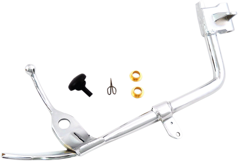 DRAG SPECIALTIES Replacement Stock Length Kickstand Kit - Chrome - Softail '07-'17