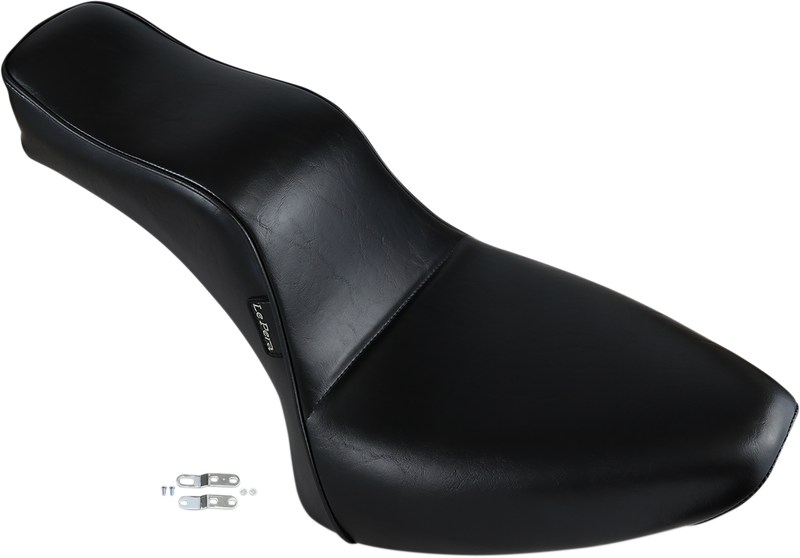 LE PERA Cherokee Seat - Smooth - Black -Softail '84-'99