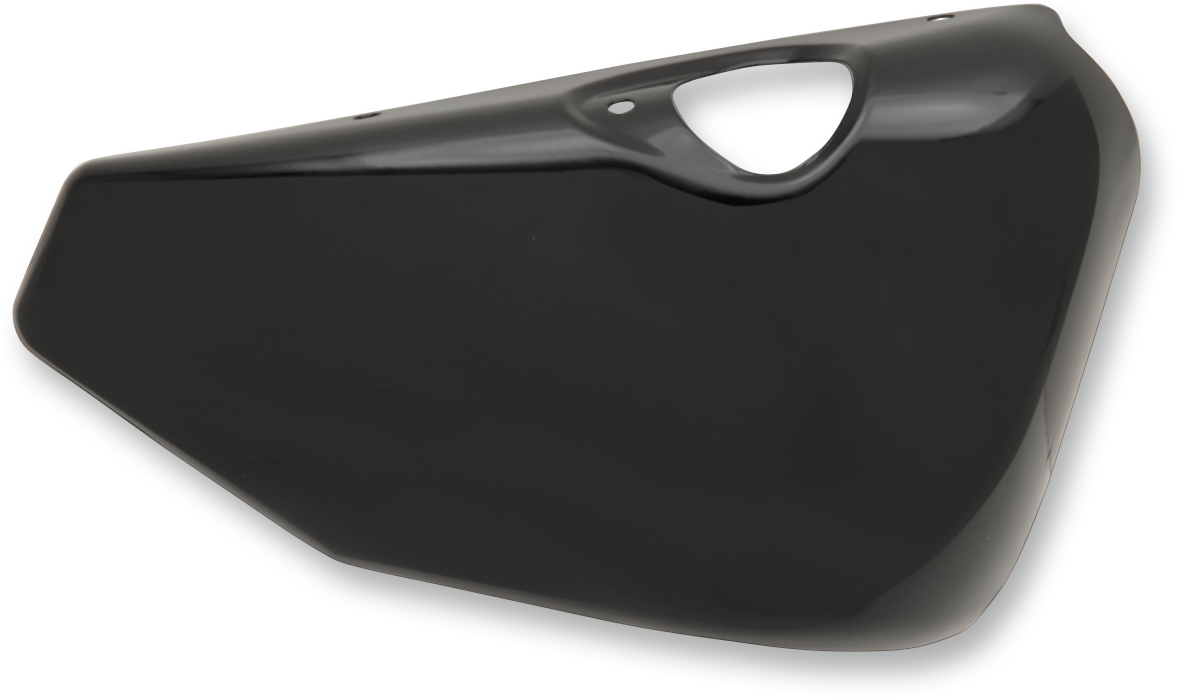 DRAG SPECIALTIES Replacement Steel Right Side Cover - Gloss Black - '04-'09 XL
