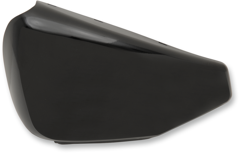 DRAG SPECIALTIES Replacement Steel Left Side Cover - Gloss Black - '04-'09 XL
