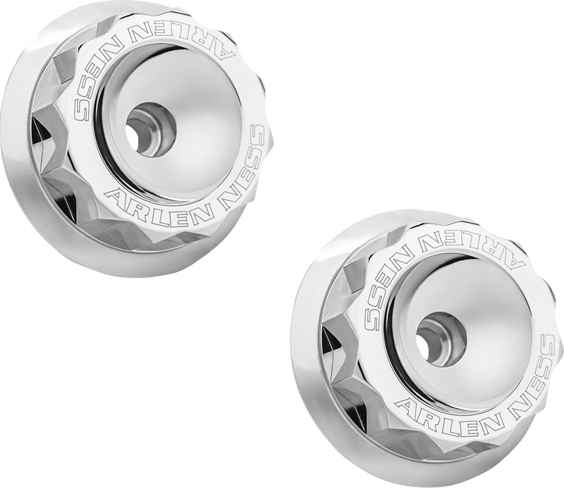 ARLEN NESS Fork Nut Cover - Chrome 120-041