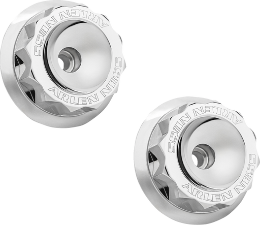 ARLEN NESS Fork Nut Cover - Chrome 120-041