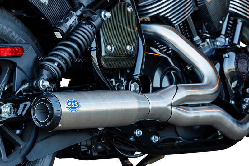S&S CYCLE 2-into-1 Qualifier Exhaust System - Stainless - 49-State - Indian Chief