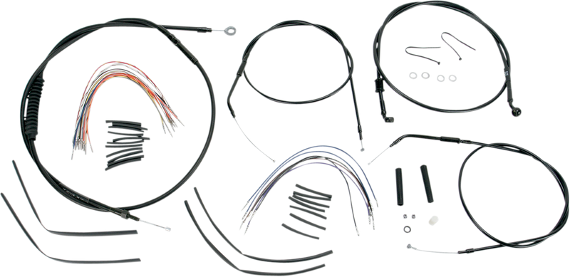 BURLY BRAND Control Kit - 16" Ape Hanger Handlebars