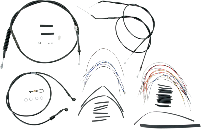 BURLY BRAND Control Kit - 16" Ape Hanger Handlebars