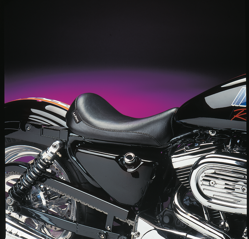 LE PERA Silhouette LT Solo Seat - Black - Sportster '82-'03