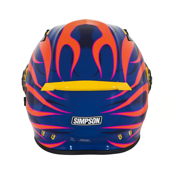 Simpson Motorcycle Mod Bandit Helmet - Wildfire Yellow