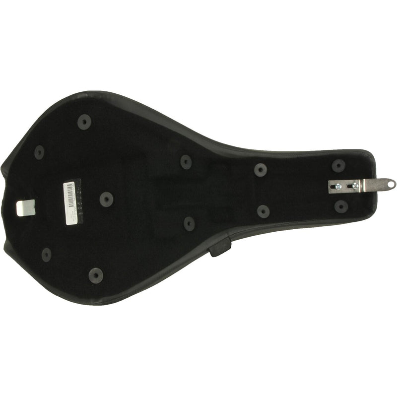 DRAG SPECIALTIES Predator III Slip Stop Smooth Vinyl Seat - Black - Softail '18-'23