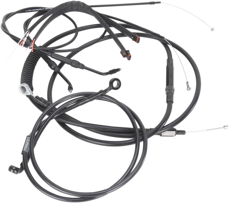 BURLY BRAND Control Kit - 16" Ape Hanger Handlebars