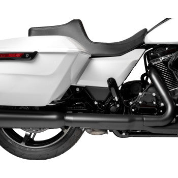 DRAG SPECIALTIES Predator III Seat - Smooth Black - Touring '23.5-'24