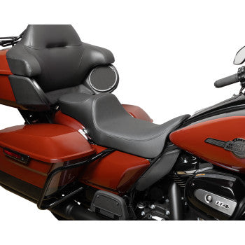 DRAG SPECIALTIES Predator III Seat - Extended Reach Smooth - Touring '08-'24