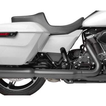 DRAG SPECIALTIES Predator III 2-Up Seat - Smooth - Solar Leather - Touring '23.5-'24