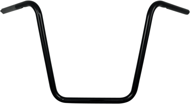 DRAG SPECIALTIES 1" Touring Handlebar - Ape Hanger - 16" - TBW - Gloss Black