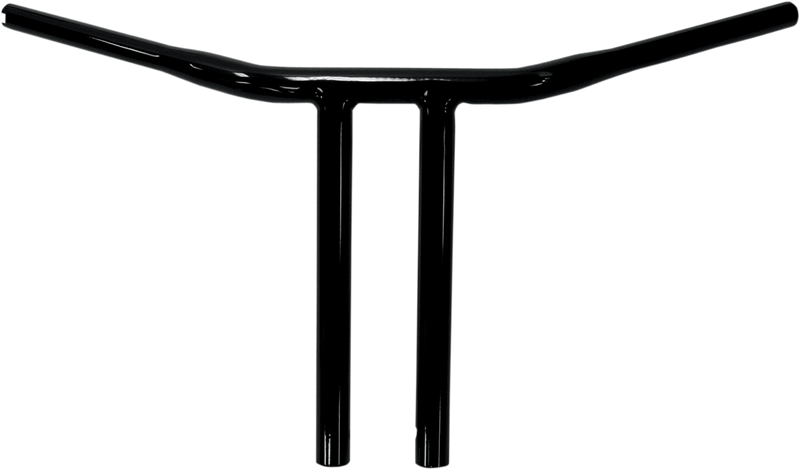 DRAG SPECIALTIES 1-1/4" Buffalo T-Bar Straight Handlebar - 12" - Gloss Black