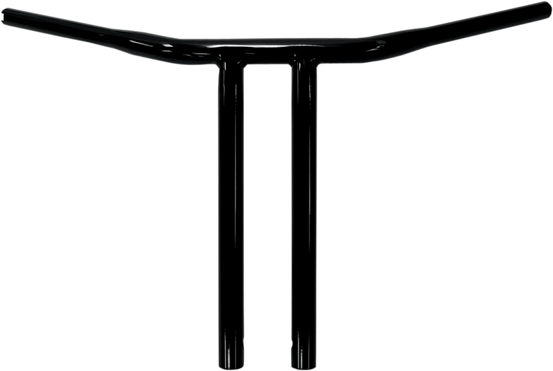 DRAG SPECIALTIES 1-1/4" Buffalo T-Bar Straight Handlebar - 14" - Gloss Black