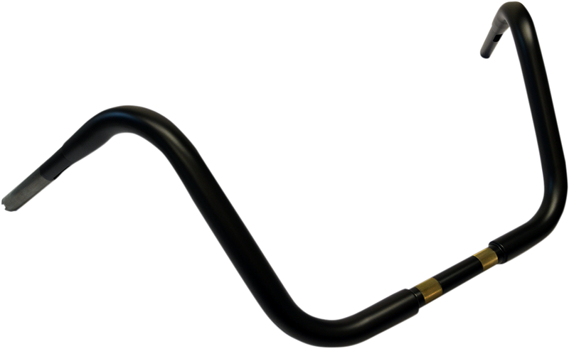 DRAG SPECIALTIES 1-1/4" Buffalo Touring Handlebar - 12" - Flat Black