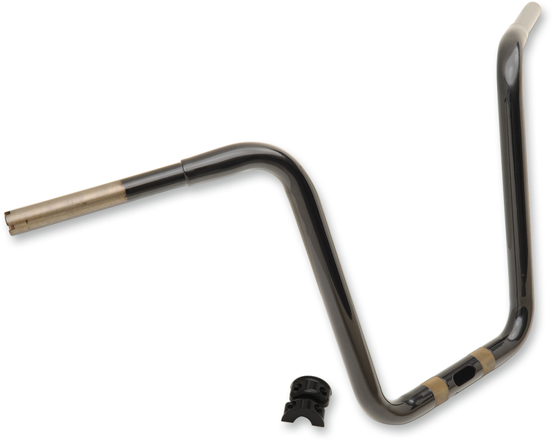DRAG SPECIALTIES 1-1/4" Buffalo Touring Handlebar - 14" - Gloss Black