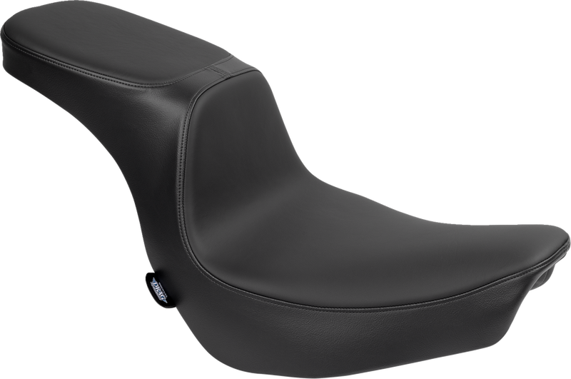 DRAG SPECIALTIES Predator 2-Up Seat - Solar Leather - Smooth - Softail '18-'24