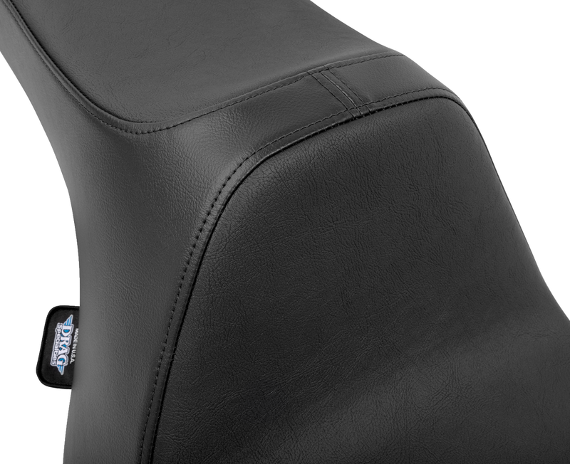 DRAG SPECIALTIES Predator III Seat - Smooth Black - Touring '23.5-'24