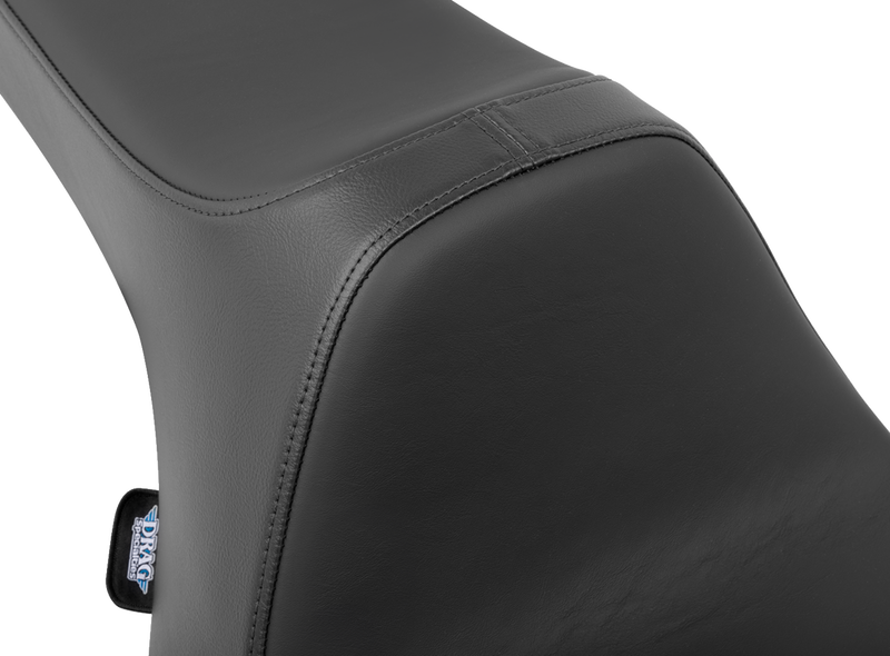 DRAG SPECIALTIES Predator III Seat - Smooth Black Solar Leather - Touring '23.5-'24