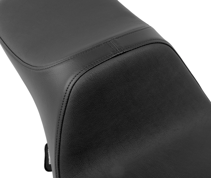 DRAG SPECIALTIES Predator III Extended Reach Seat - Double Diamond - Black - Touring '08-'24