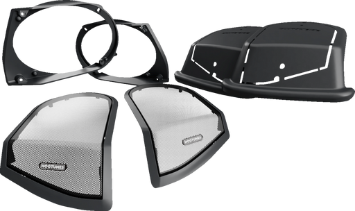 HOGTUNES Cut In Lid Kit - for 6"x9" Speakers Retro Lid-AA