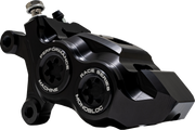 PERFORMANCE MACHINE (PM) Caliper - 137 X 4B - Left - Black Anodized with Black Bore Caps 0053-2957-MB