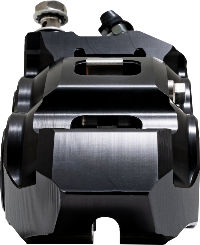 PERFORMANCE MACHINE (PM) Caliper - 137 X 4B - Left - Black Anodized with Black Bore Caps 0053-2957-MB