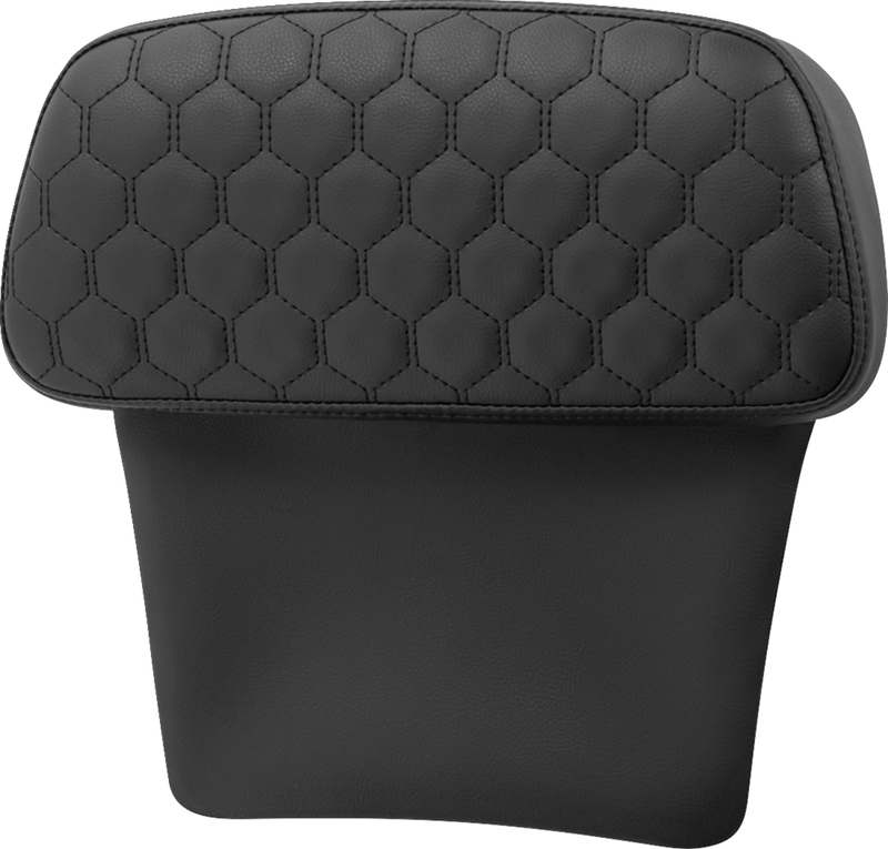 SADDLEMEN Chopped Tour Pack Pad - Honeycomb - Black Stitching - FLH/FLT '14-'24