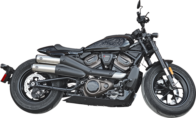 S&S CYCLE 4" Grand National Slip-On Muffler - Stainless Steel - Sportster S