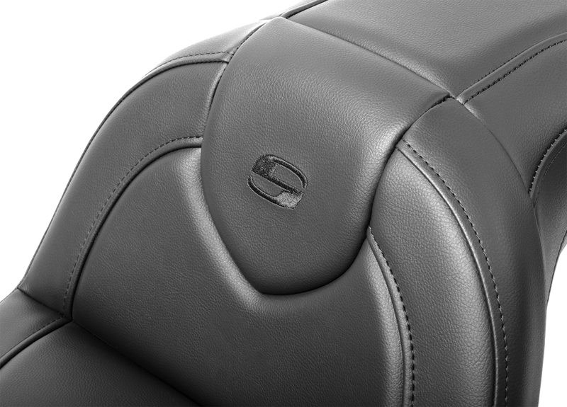 SADDLEMEN RoadSofa™ Seat - without Backrest - Black Stitch - FXBR/S '18-'20 818-31-187