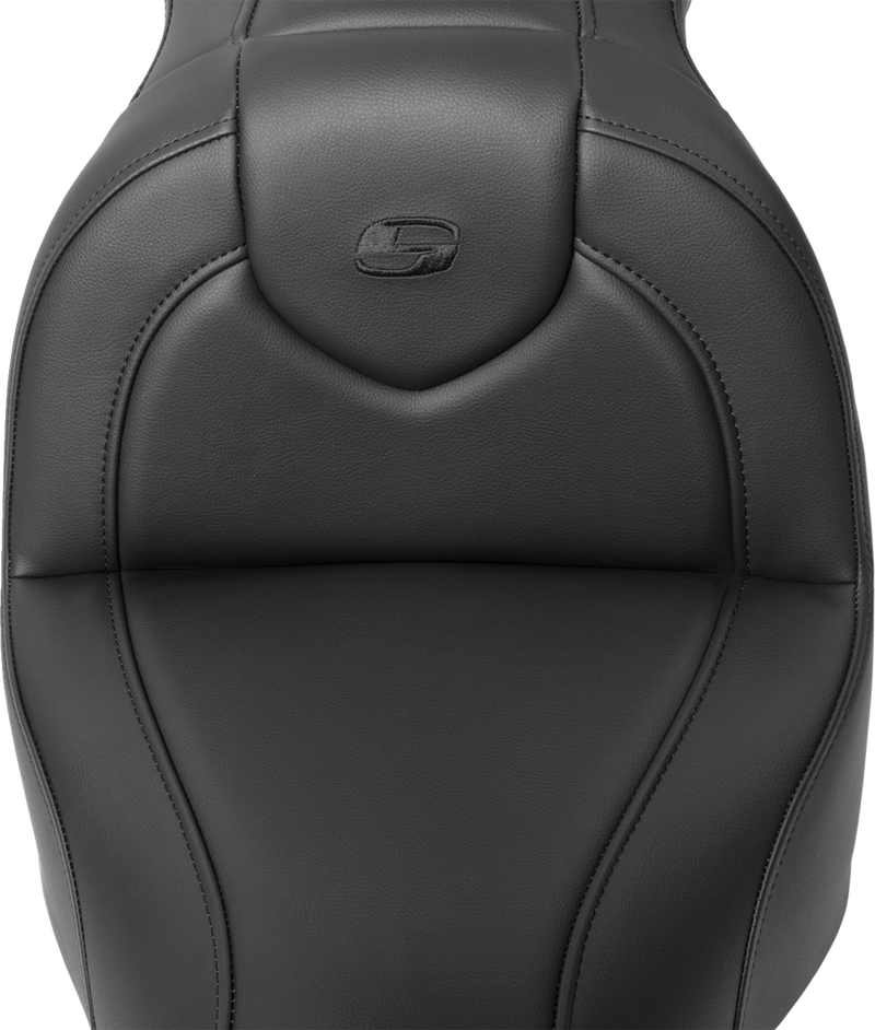 SADDLEMEN RoadSofa™ Seat - without Backrest - Black Stitch - FXBR/S '18-'20 818-31-187