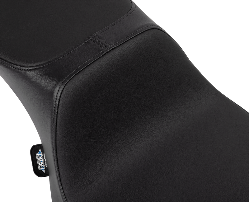 DRAG SPECIALTIES Predator III 2-Up Seat - Extended Reach - Vinyl - Smooth - Touring '23.5-'24