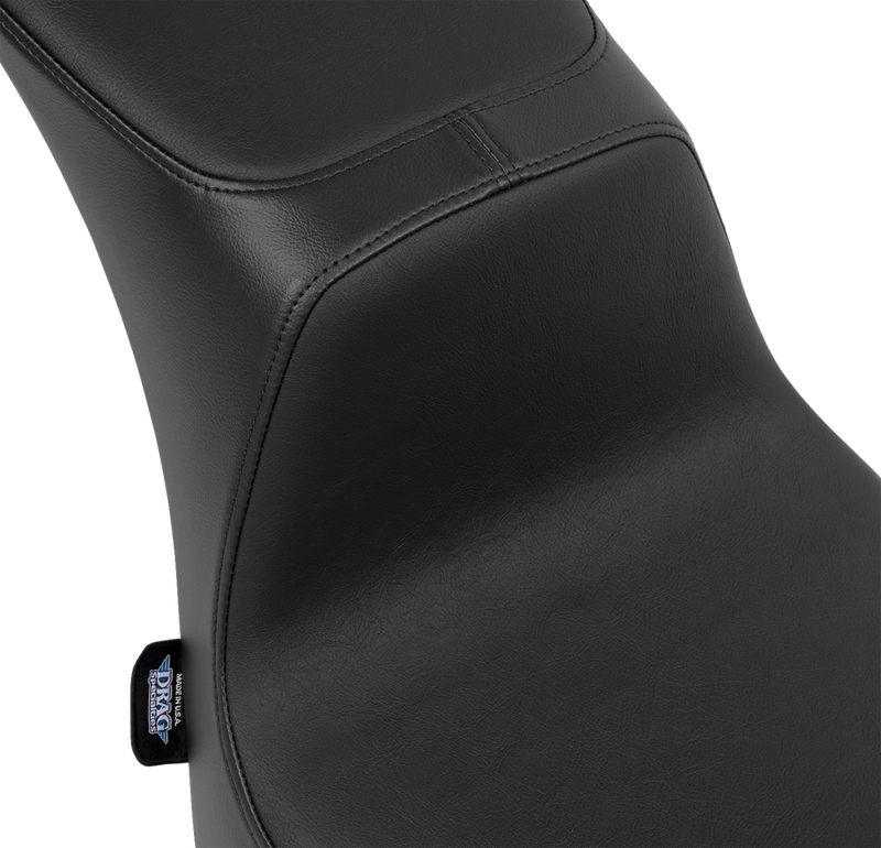 DRAG SPECIALTIES Predator III 2-Up Seat - Vinyl - Smooth - Softail '00-'17