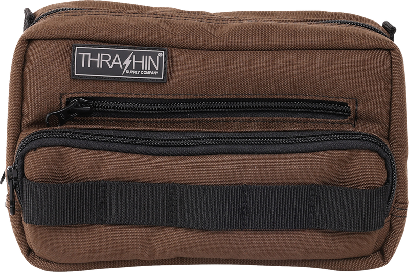 THRASHIN SUPPLY CO. Handlebar Bag Plus - Brown