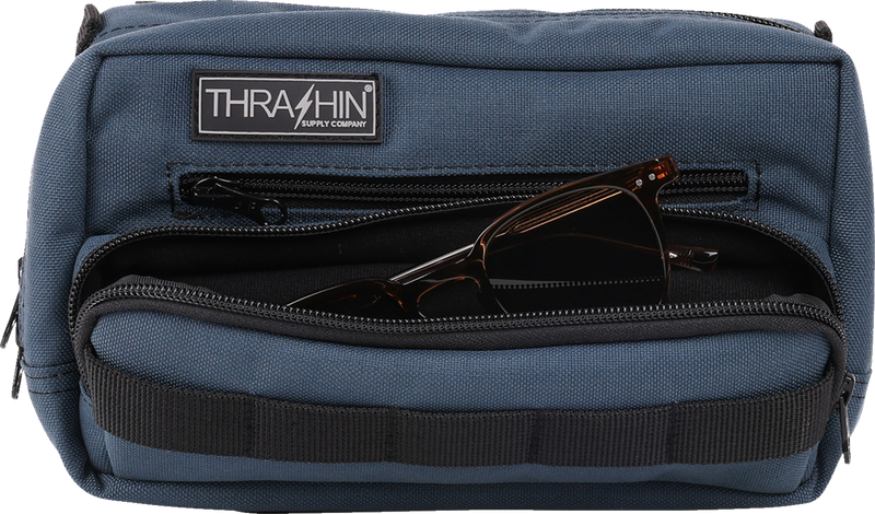 THRASHIN SUPPLY CO. Handlebar Bag Plus - Blue