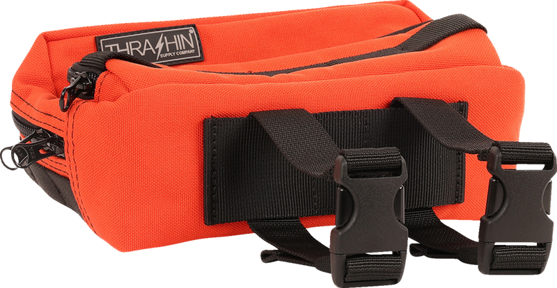 THRASHIN SUPPLY CO. Handlebar Bag Plus - Orange