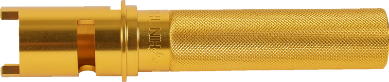 THRASHIN SUPPLY CO. Throttle Tube - Knurled - 1" - Gen 2 TBW - Gold